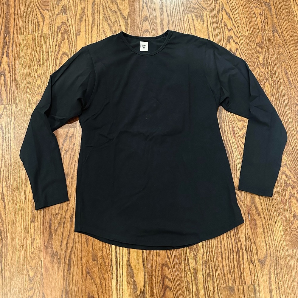 WYR Wear Long Sleeve Curve Crew Black / M